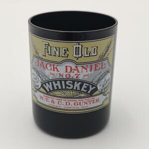 Jack Daniels Whiskey Shot Glass Fine Old No. 7 Distillery Barware Collectable